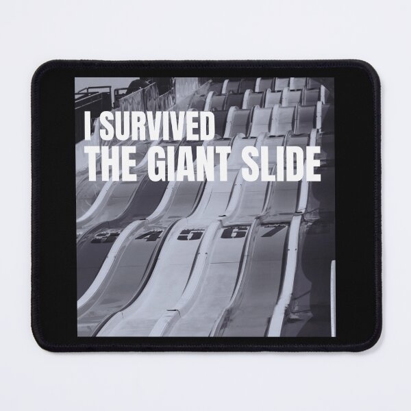 Item preview, I Survived the Giant Slide | Steel Monsters | Staple Slides designed and sold by KonnichiwaStore.