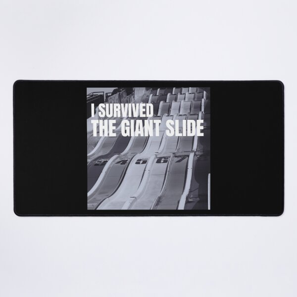 Item preview, I Survived the Giant Slide | Steel Monsters | Staple Slides designed and sold by KonnichiwaStore.