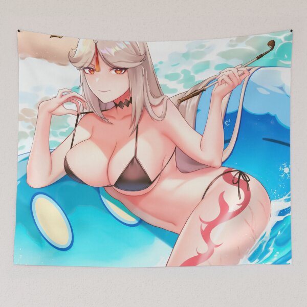 Item preview, Ningguang Genshin Impact Anime Waifu designed and sold by willybatlong.