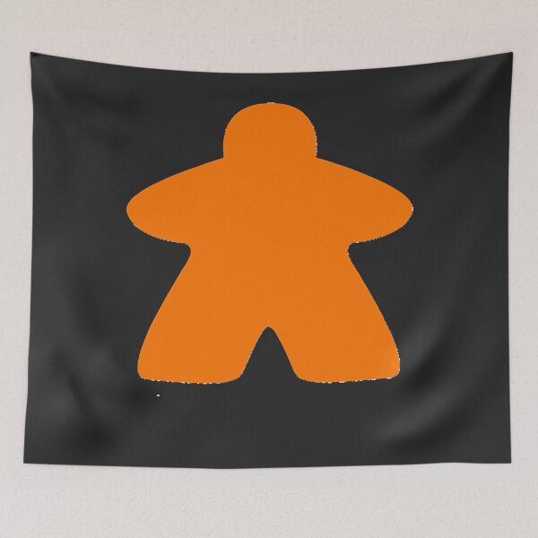 Item preview, Ginger orange meeple designed and sold by ednaryan.