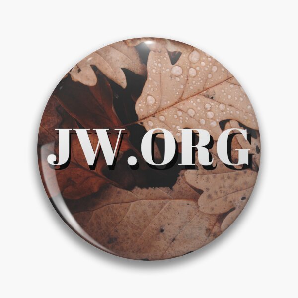Item preview, JW.ORG - brown leaves design designed and sold by Chyenne Bryan.