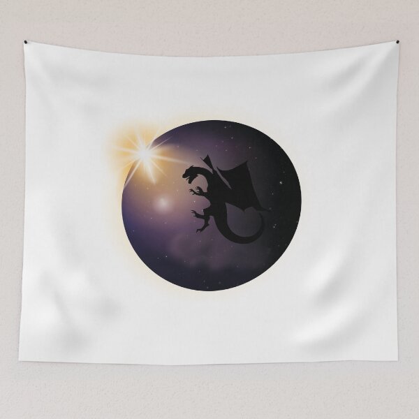 Item preview, Total Solar Eclipse August 21 2017 Funny dragon designed and sold by miracletee.