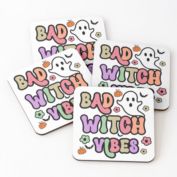 Item preview, Groovy Bad Witch Vibes Halloween - Gifts for Halloween designed and sold by younghopes.