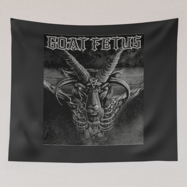 Item preview, Goat Fetus Crucifiied Goat designed and sold by ednaryan.