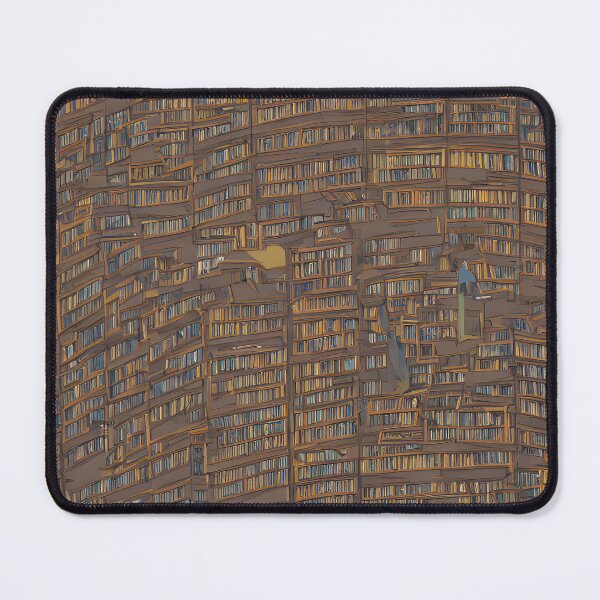 Item preview, Anime library of babble  designed and sold by Art-of-AI.