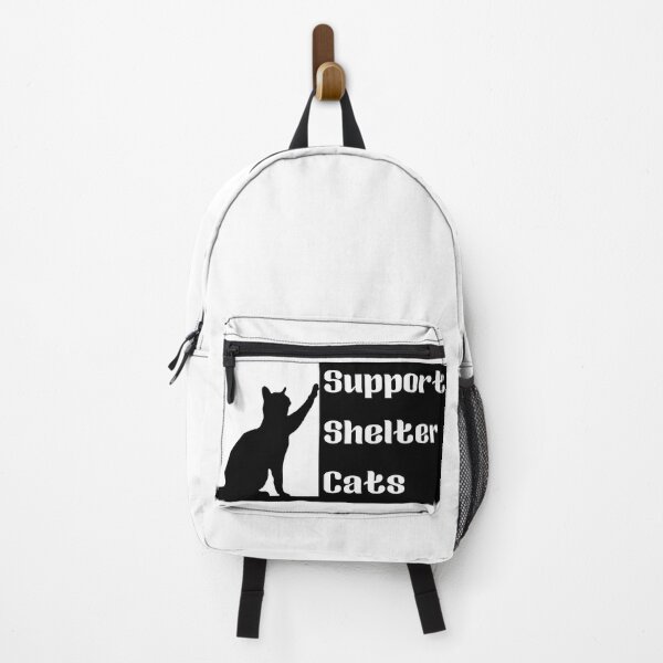 Item preview, Support Shelter Cats Bold Black designed and sold by Pink Ribbon.