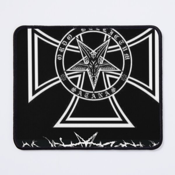 Item preview, Goat Fetus Iron Cross designed and sold by ednaryan.