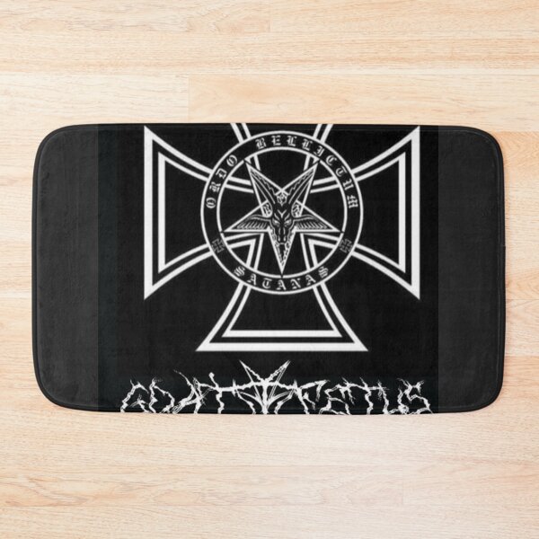 Item preview, Goat Fetus Iron Cross designed and sold by ednaryan.