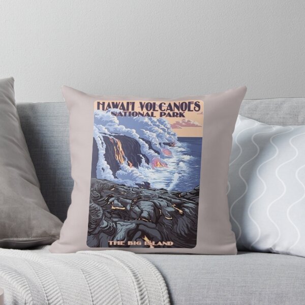Item preview, Hawaiʻi Volcanoes National Park The Big Island Travel Decal, Hawaii, USA designed and sold by MeLikeyTees.