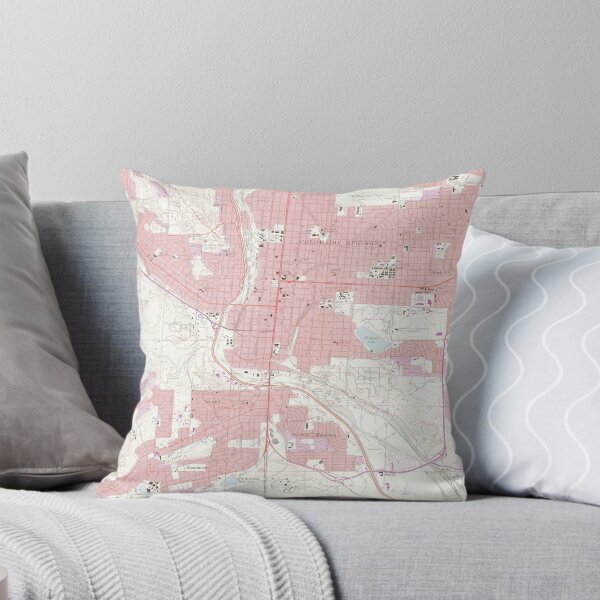 Item preview, Vintage Map of Colorado Springs CO (1961) 2 designed and sold by BravuraMedia.