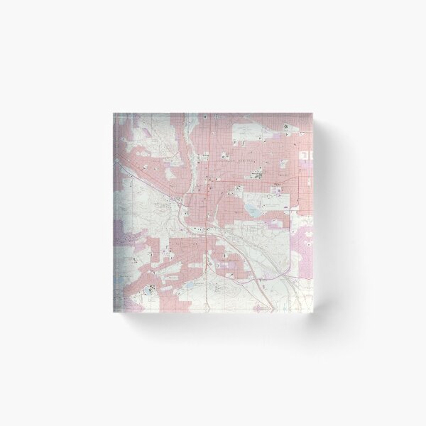 Item preview, Vintage Map of Colorado Springs CO (1961) 2 designed and sold by BravuraMedia.