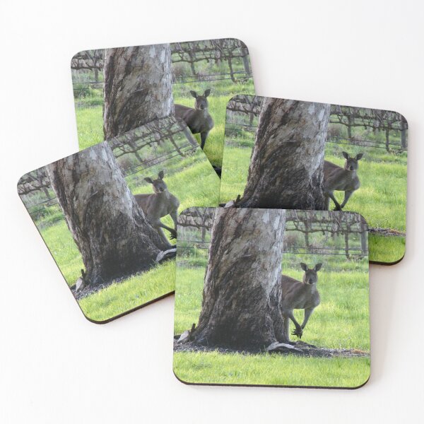 Item preview, Peek a boo Kangaroo by Adelaide artist Avril Thomas at Magpie Springs designed and sold by MagpieSprings.