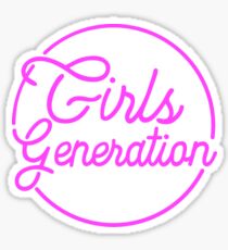GIRLS GENERATION HOLIDAY NIGHT PINK Sticker