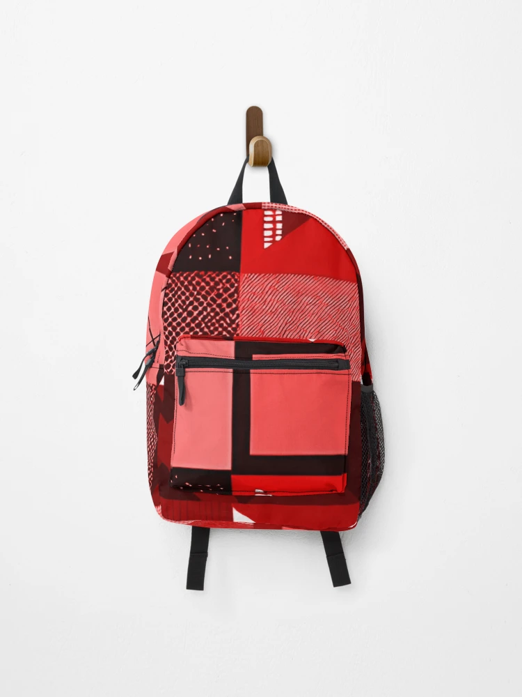 Thumbnail 1 of 3, Backpack, Versatile Red designed and sold by TiltedCode.