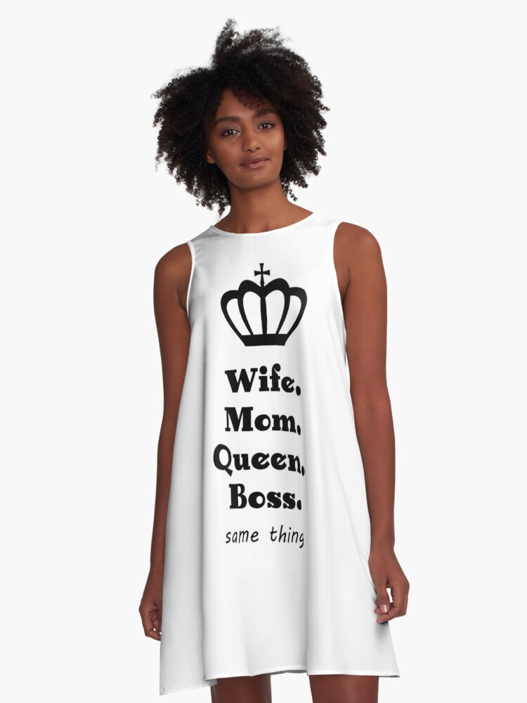 Wife mum boss dress new arrivals