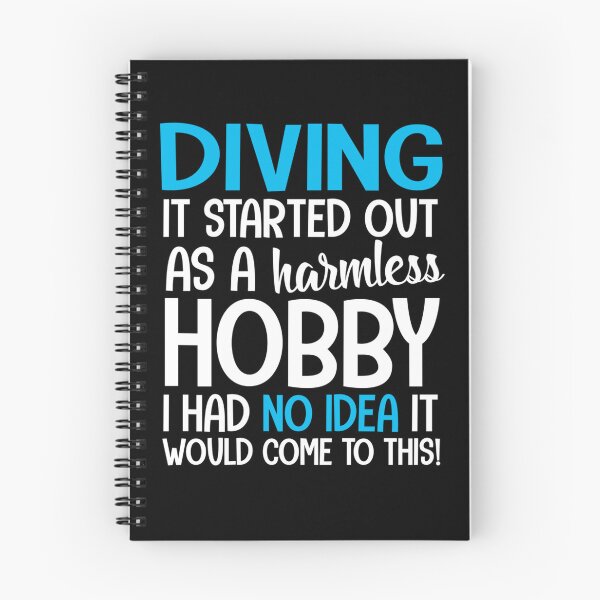 Item preview, Diving It Started Out As A Harmless designed and sold by RomanStowell.