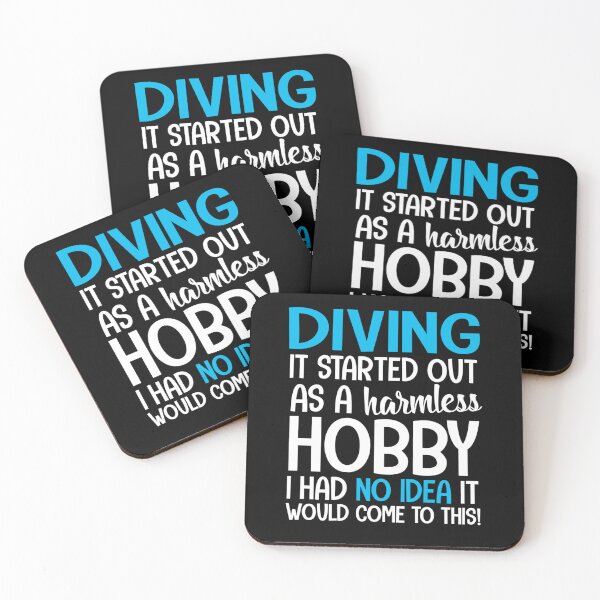 Item preview, Diving It Started Out As A Harmless designed and sold by RomanStowell.
