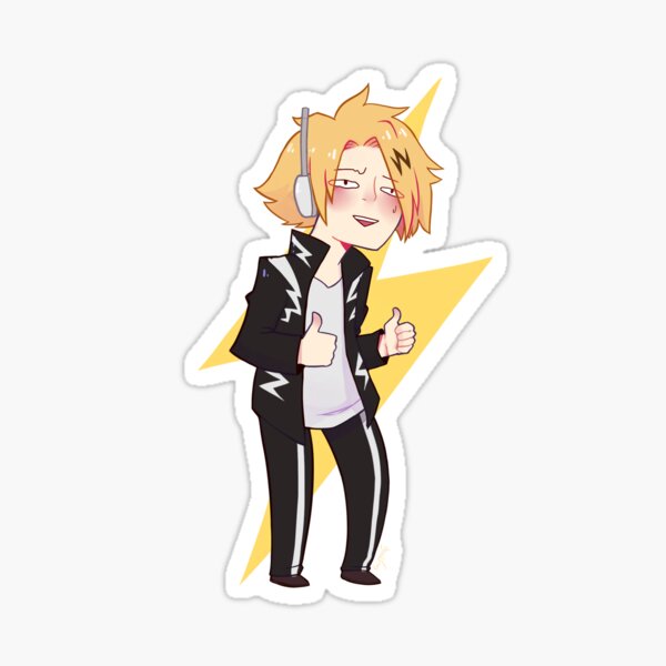 Burned Out Kaminari Sticker