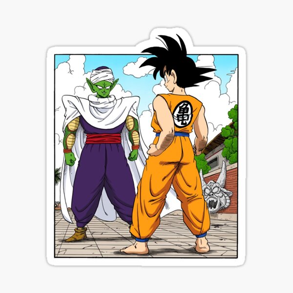 Goku and Gohan Manga Sticker for Sale by SenorFiredude