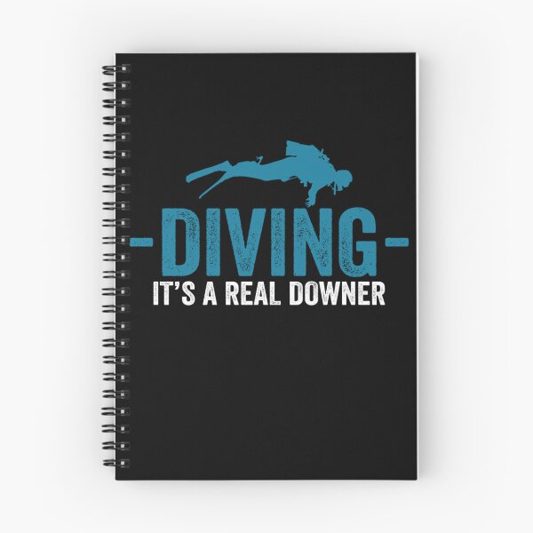 Item preview, Diving It's A Real Downer Funny Diver designed and sold by RomanStowell.