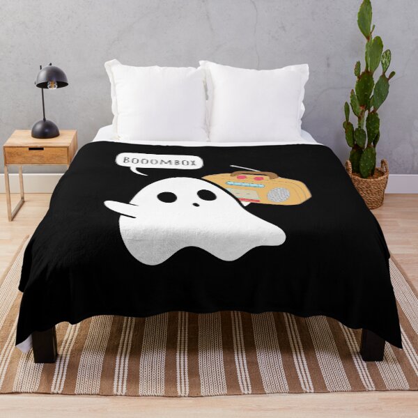 Item preview, Boombox Boo For Spooky Retro Music Players And Vintage Musicians As A Musical Halloween designed and sold by Funwithmusic.