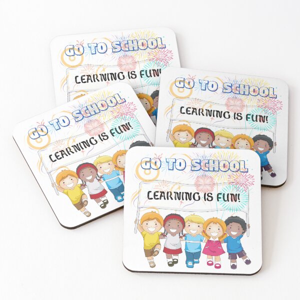Item preview, GO TO SCHOOL LEARNING IS FUN DESIGN BY SAGFABULOUS designed and sold by SagFabulous.