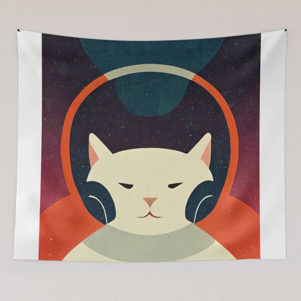 Item preview, Astrocat Vibes designed and sold by VolpeDesigns.