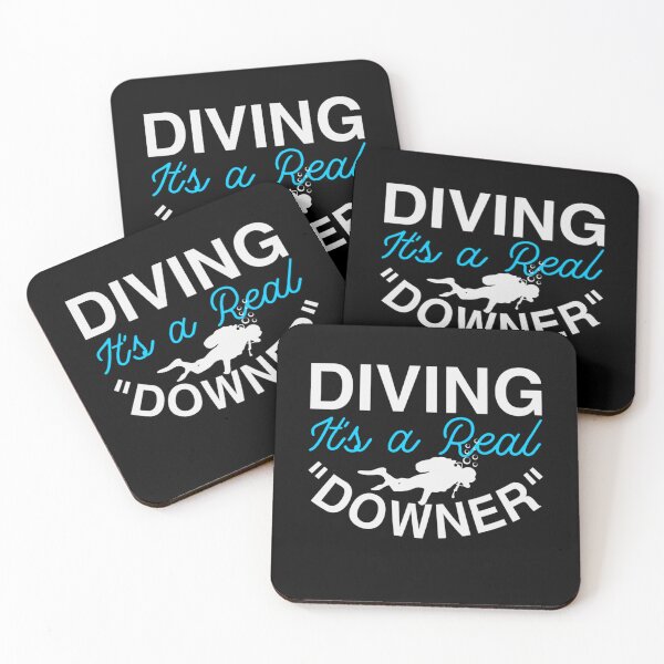 Item preview, Diving It's A Real Downer Gifts For Underwater Diver designed and sold by RomanStowell.