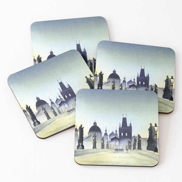 Item preview, Romantic Evening - Charles Bridge Prague designed and sold by William Holkham.