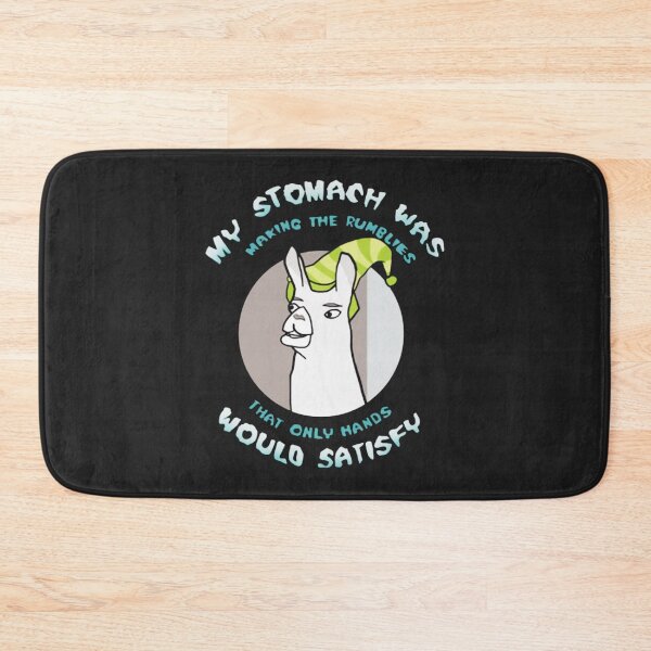 Item preview, Llamas with Hats My Stomach was Making The Rumblies That Only Hands Would Satisfy Shirt designed and sold by AlanGilenson.