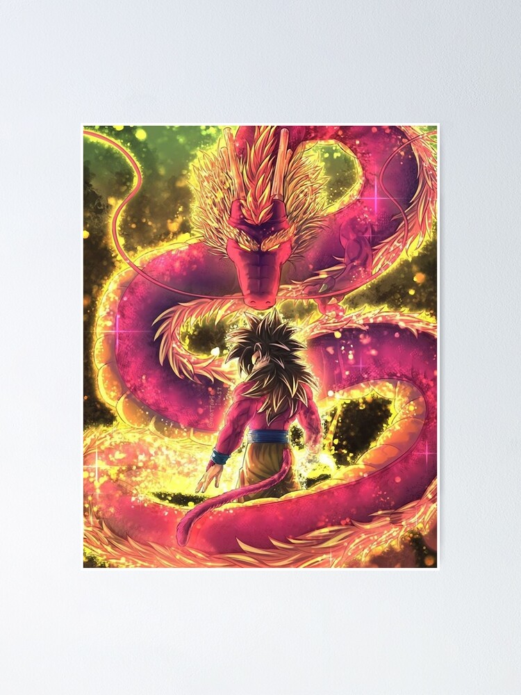 Goku Super Saiyan 4 Poster by Ulr97