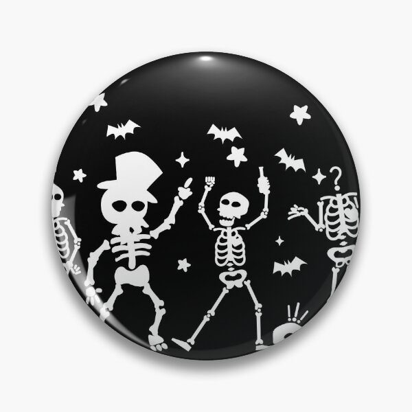 Item preview, Noches de terror de Halloween, Esqueletos danzantes, Fiesta de Halloween designed and sold by Memodtee.