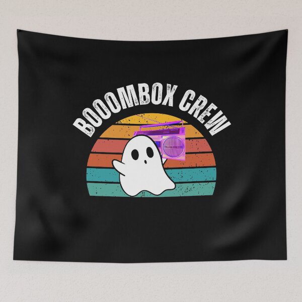 Item preview, Boombox Boo For Spooky Retro Music Players And Vintage Musicians As A Musical Halloween designed and sold by Funwithmusic.