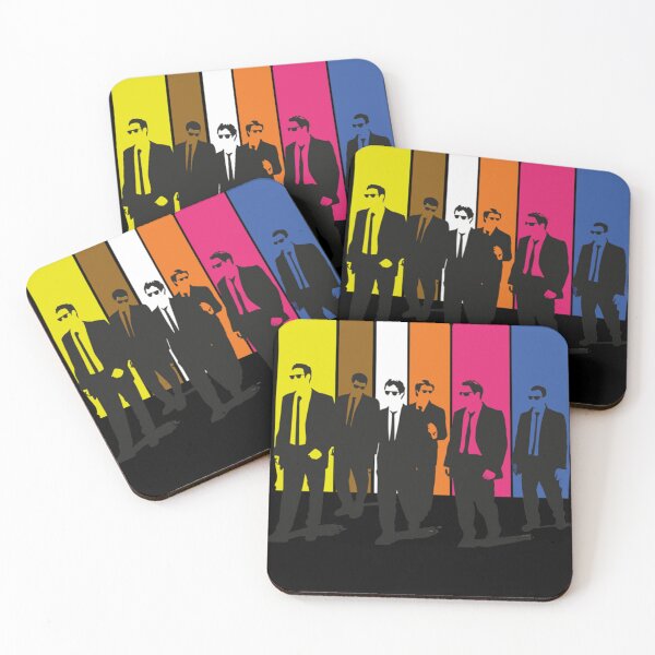Item preview, Reservoir Dogs, mr pink, mr blonde, mr orange, mr white designed and sold by KONAMARY.