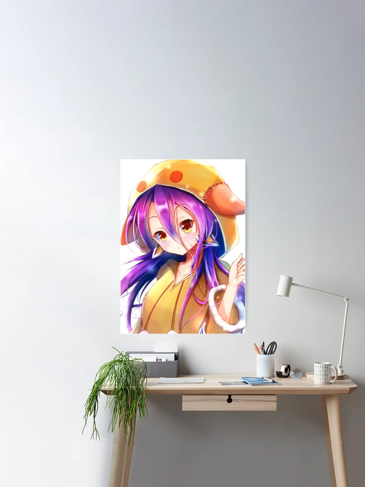 IEJDA No Game No Life Zero Riku Dola ShiroShuvi Dola Sora Canvas Wall Art  Picture Print 30x45cm : : Home & Kitchen