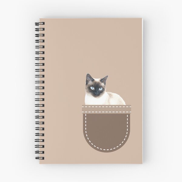 Item preview, Cat in Pocket (Siamese Cat 2) designed and sold by leBoosh-Designs.