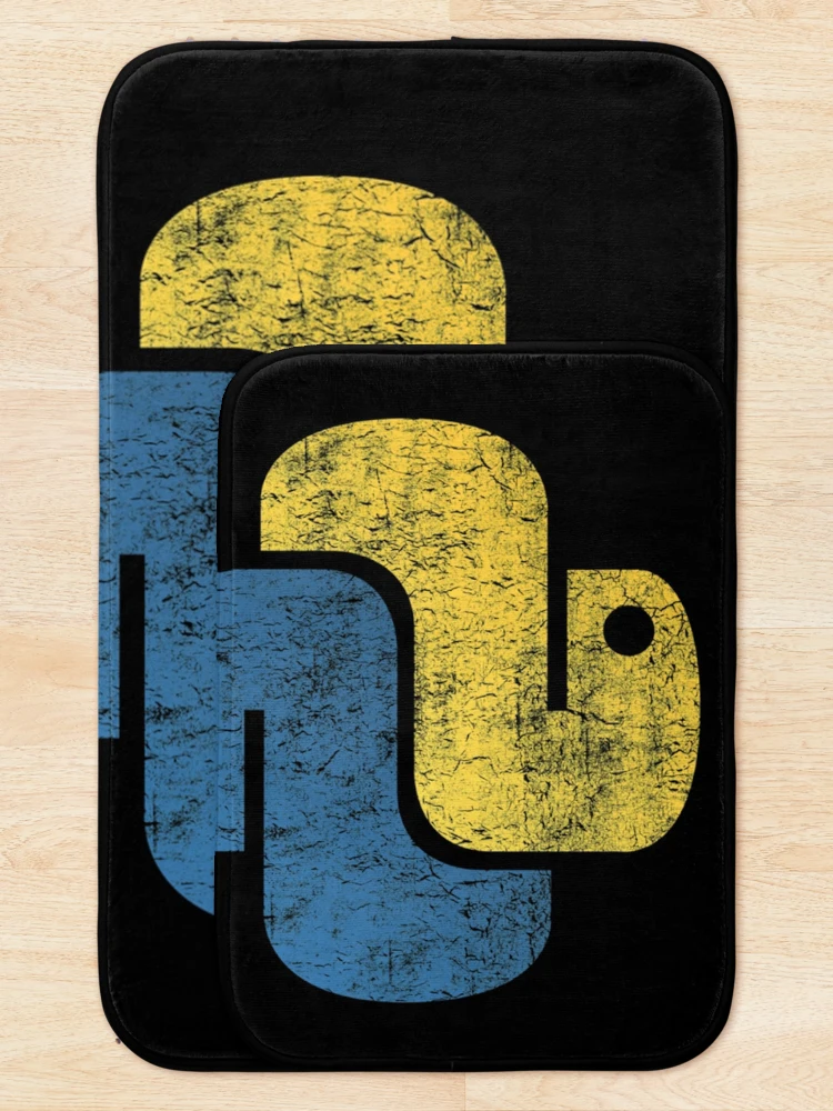 Thumbnail 5 of 6, Bath Mat, Retro Python Programmer designed and sold by ABIGAILCYNTHI.