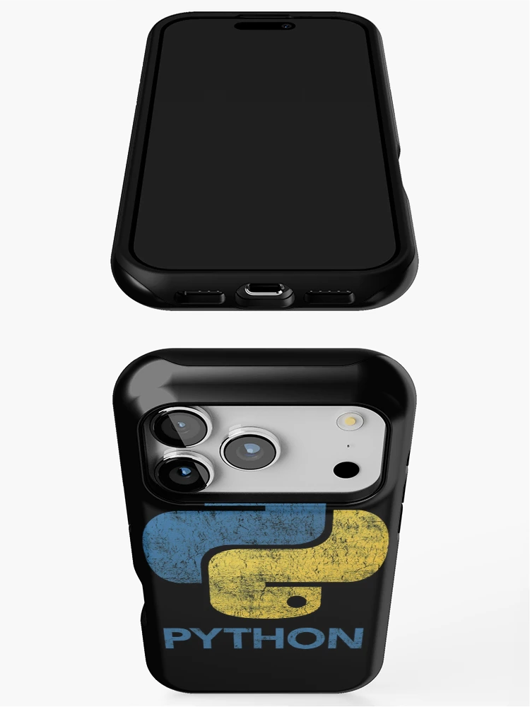 Thumbnail 3 of 4, iPhone Case, Retro Python Programmer designed and sold by ABIGAILCYNTHI.