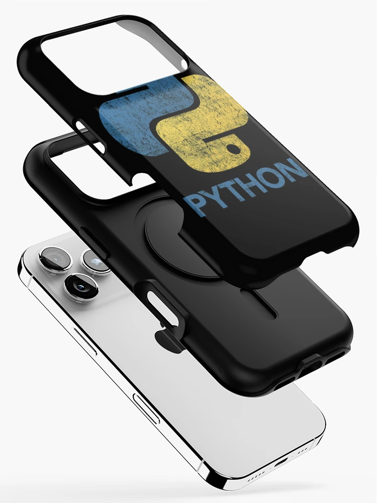 Thumbnail 2 of 4, iPhone Case, Retro Python Programmer designed and sold by ABIGAILCYNTHI.