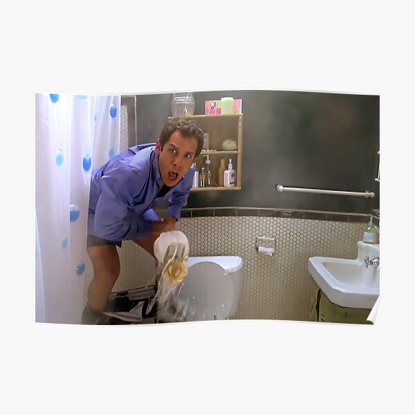 along came polly bathroom scene