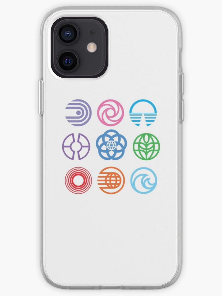 DISNEY PARKS Epcot 40th Anniversary Showcase Symbols IPHONE 12/13 Pro outlets Max CASE