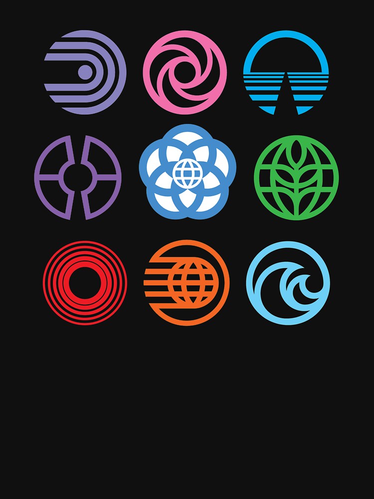 The Symbols of Epcot by Bt519