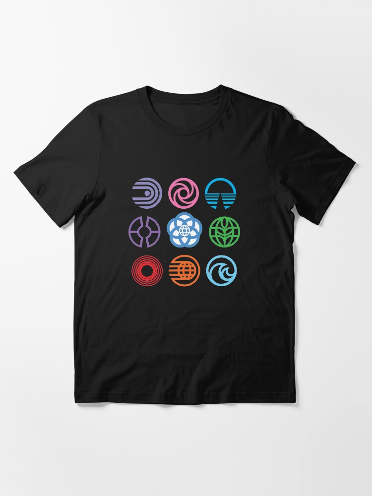 Alternate view of The Symbols of Epcot Essential T-Shirt