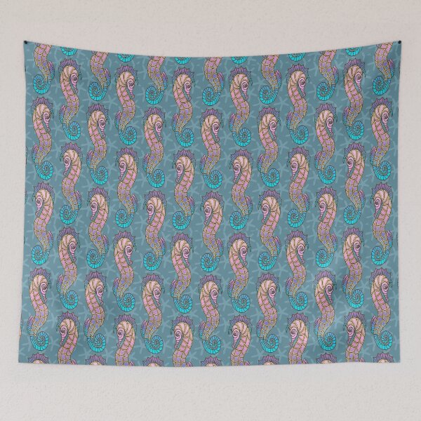 Item preview, Seahorse pattern designed and sold by artlovepassion.