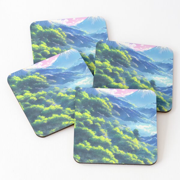 Item preview, Japan Style Mountains designed and sold by Art-of-AI.