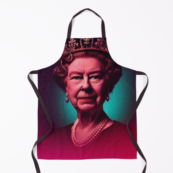 Item preview, Queen Elizabeth II designed and sold by synthwaveai.