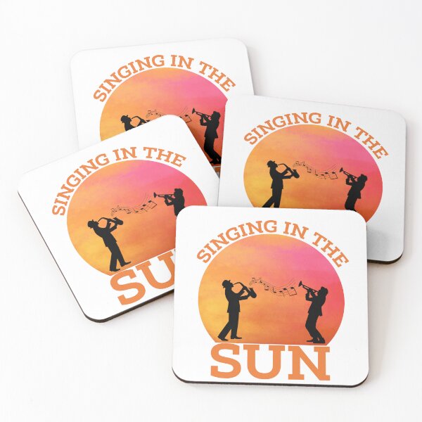 Item preview,  Singing in the sun  yoga cute smiling sun beach sunshine designed and sold by Fumar3065.