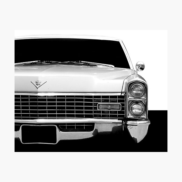 1967 Cadillac - High Contrast Photographic Print