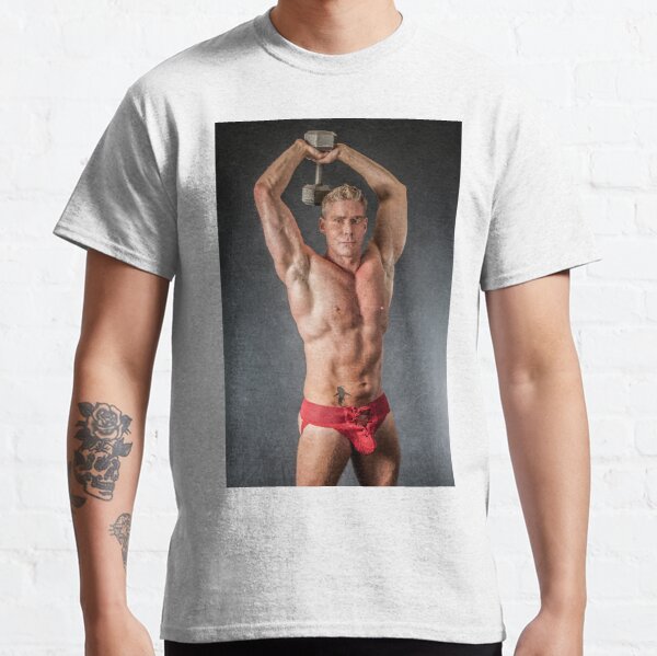 Ripped Abs T Shirts Redbubble - ripped muscles six pack chest t shirt roblox