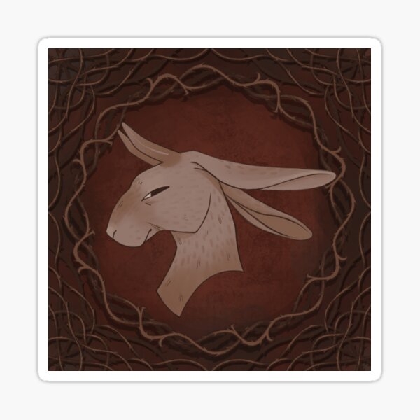 Item preview, Jackelope in the Thorns designed and sold by GentleSketchie.